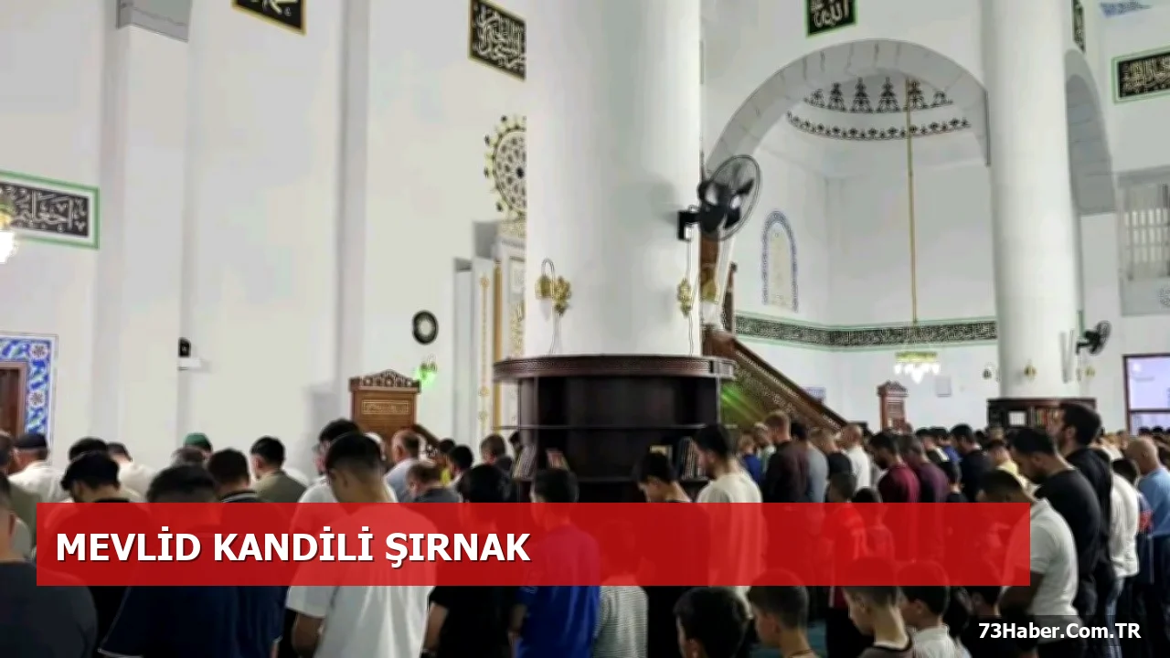İsmetpaşa Mahallesi’nde Mevlid Kandili Programı ve Vali Buluşması