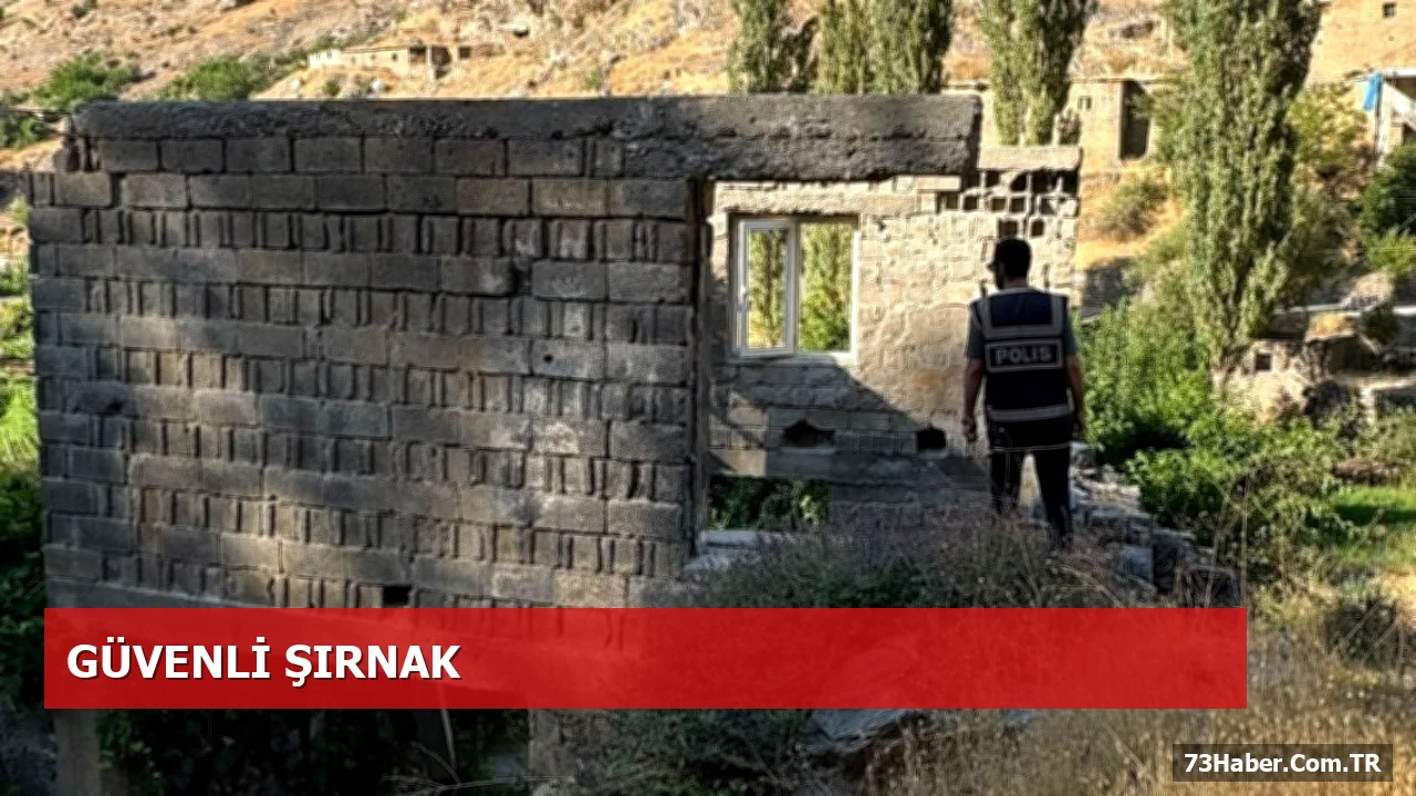 Şırnak’ta 275. Narko Alan Denetimi Gerçekleşti