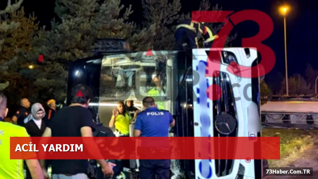 Kayseri Kavşağında Yakıt Tankeri ve Otobüs Çarpıştı: 30 Yaralı