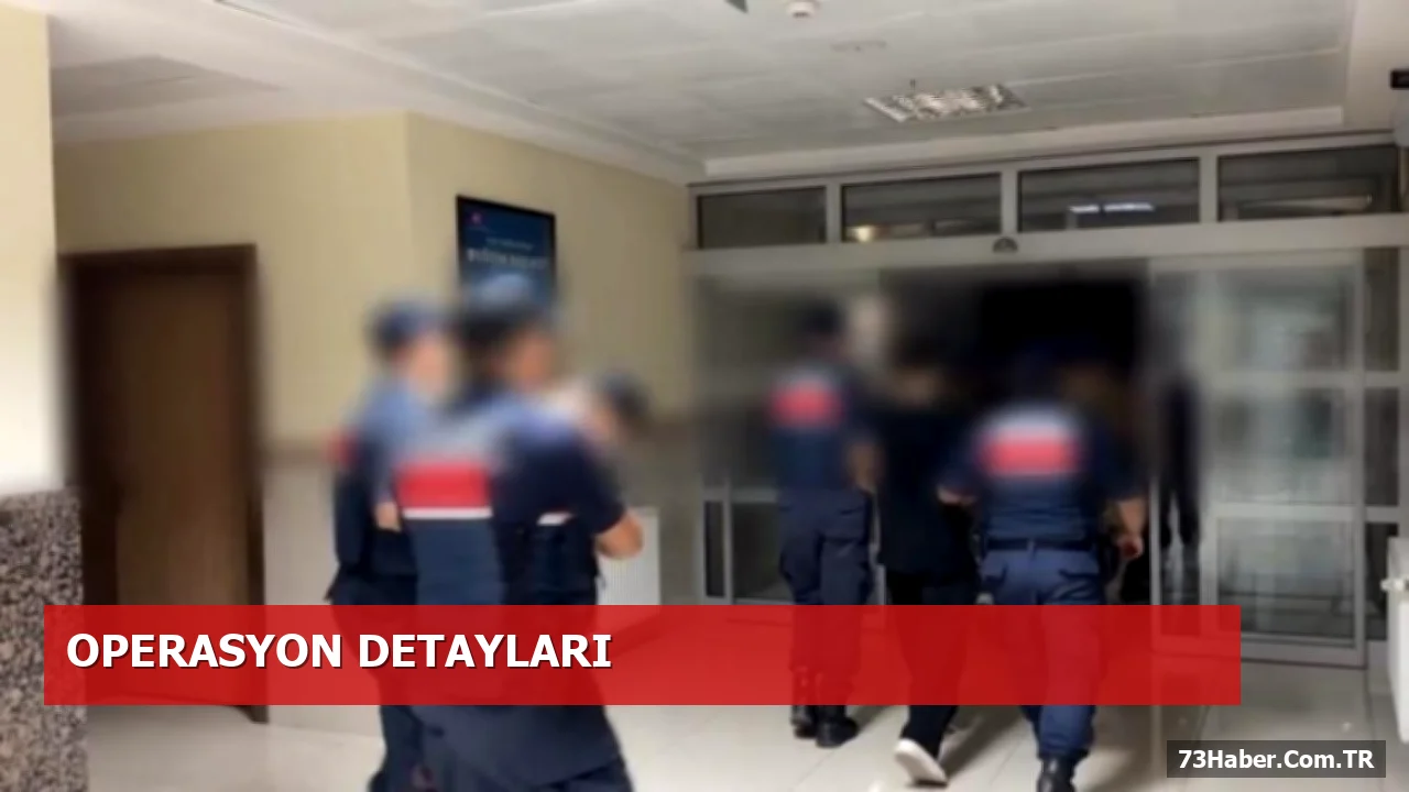 Çankırı Jandarması’nın Geniş Operasyonu: 31 Kişi Tutuklandı