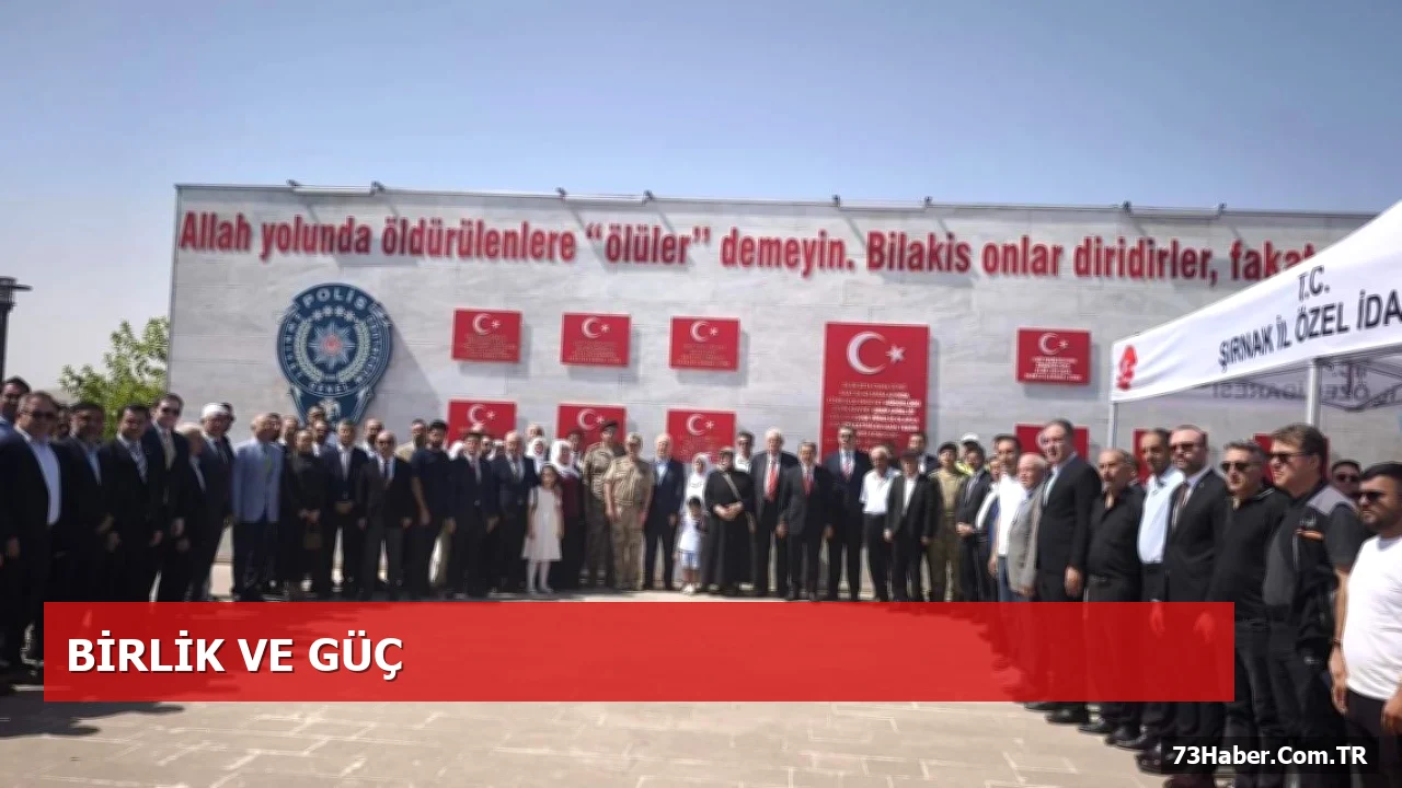 Şırnak’ta 26 Ağustos Şehitler Anma Töreni Coşkuyla Gerçekleşti
