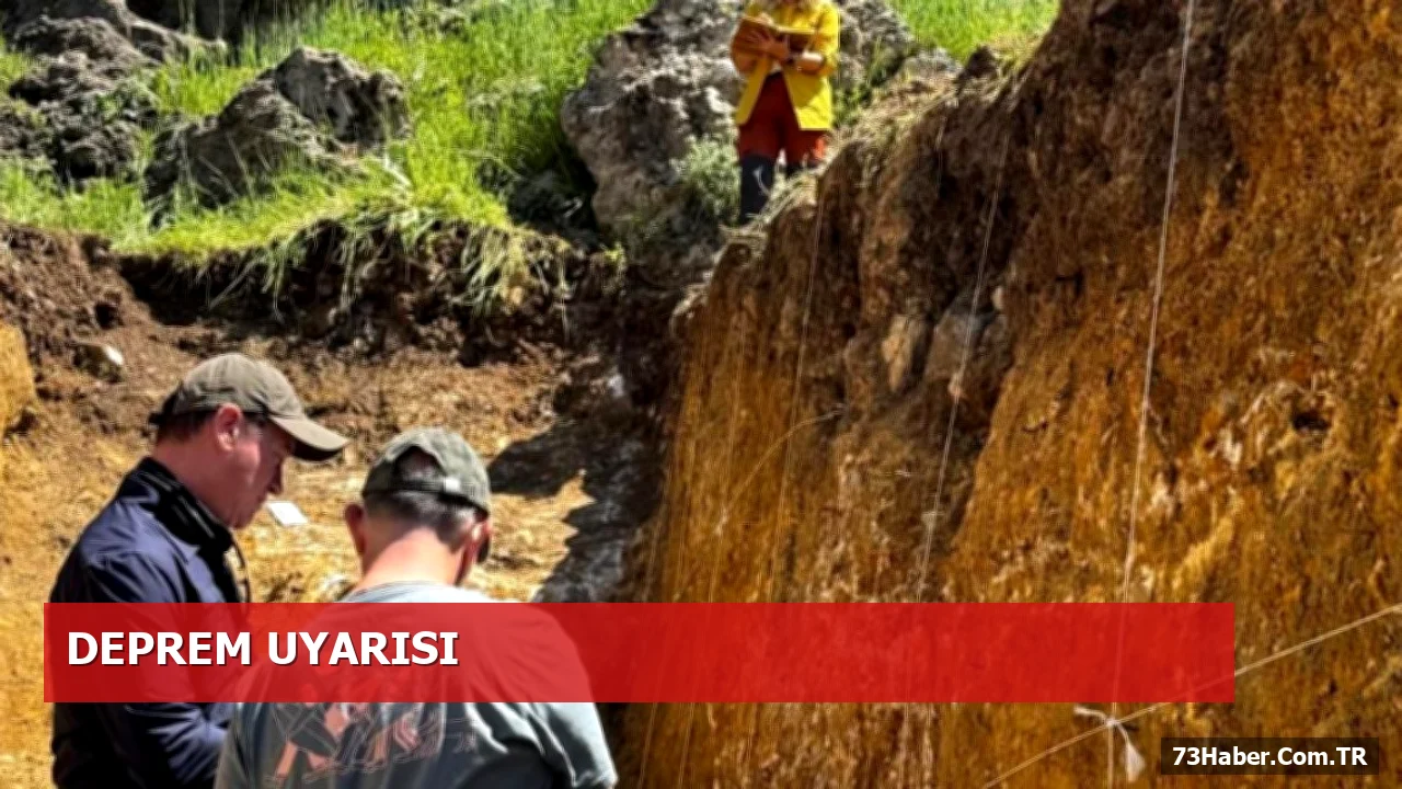 AFAD ve MTA’dan Şırnak Bölgesi Fay Analizi: Büyük Deprem Riski