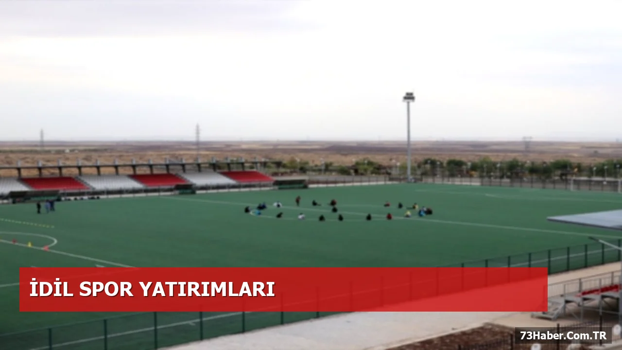 İdil Stadyumu’na 11 Milyon TL Destek: Sentetik Çim Yenilenecek