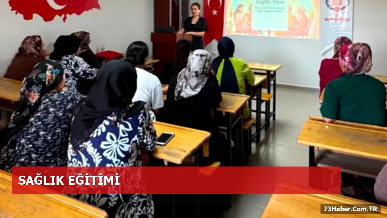Cizre’de Kadınlara Yönelik Kanser Tarama Bilgilendirmesi
