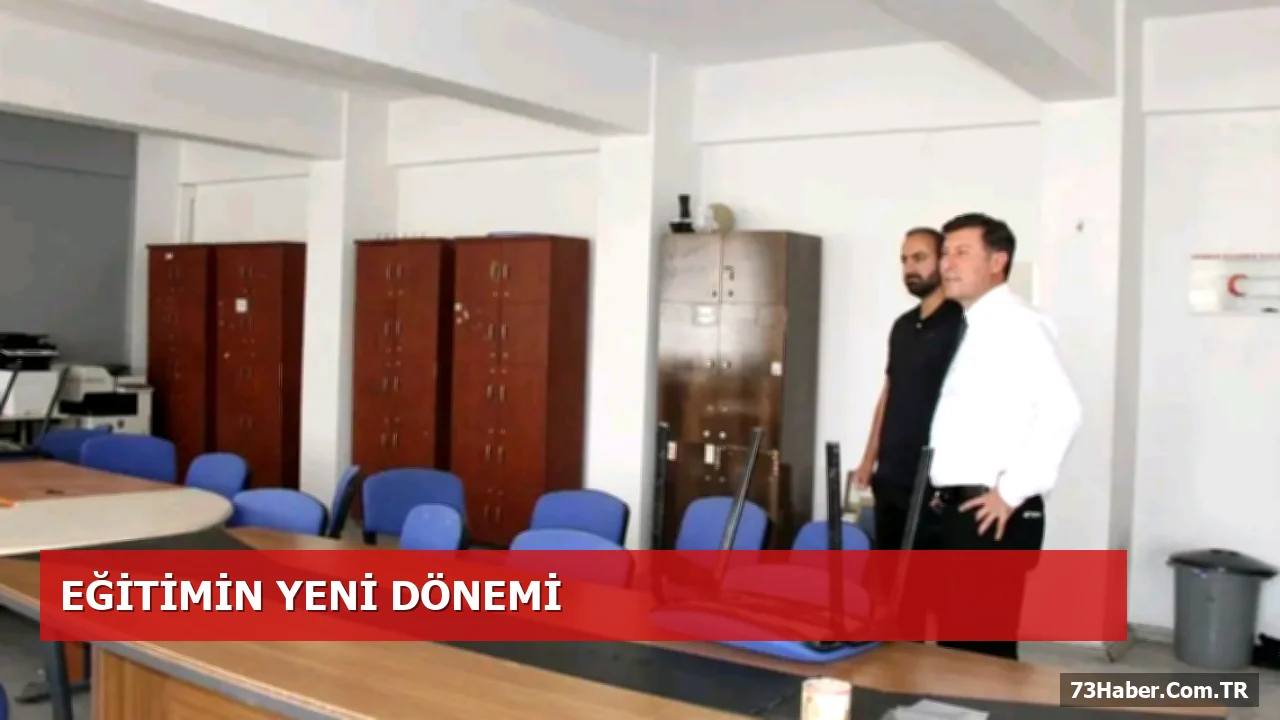 İlçe Milli Eğitim Müdürü İke, Okul Yenileme ve Şantiye Çalışmalarını Yerinde İnceledi
