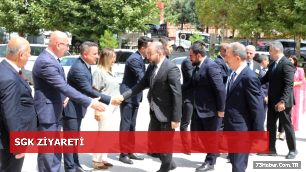 Elitaş, SGK Şırnak'ta Çalışanlarla Görüştü