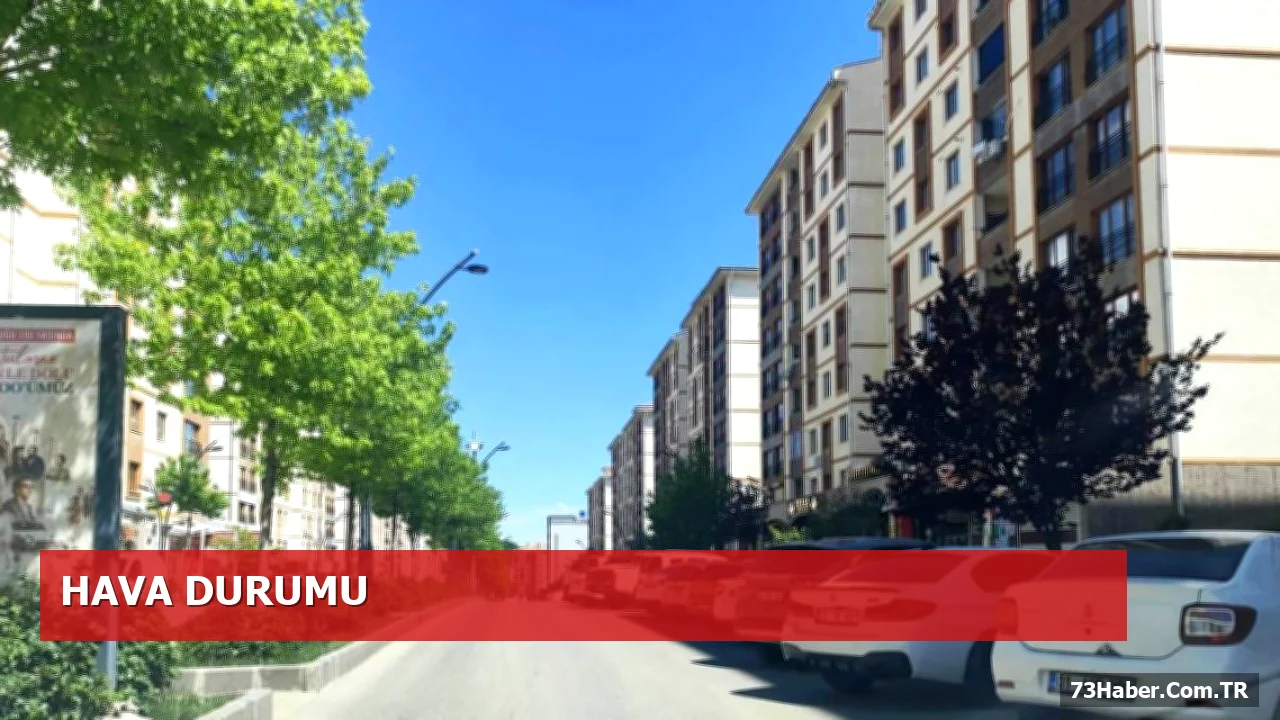 Şırnak'ta Hava Sıcaklığı Düşerken Yağış Uyarısı Geldi