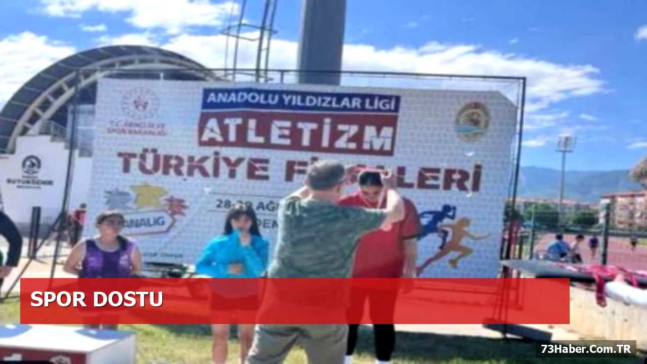 Denizli'de Anadolu Yıldızlar Ligi'nde Şırnak'ı Nergiz Saruhan Temsil Etti