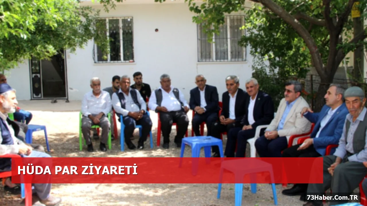 Şahzade Demir, Şırnak'ta 5 Günlük Saha Programını Kızılsu Köyü Ziyaretiyle Tamamladı