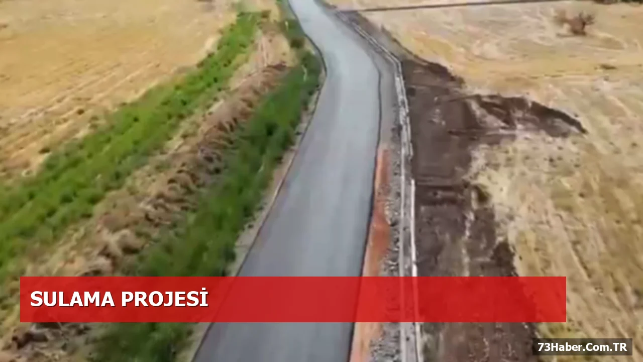 Silopi’de Yeni Sulama Kanalı Tarıma Can Suyu Sağladı
