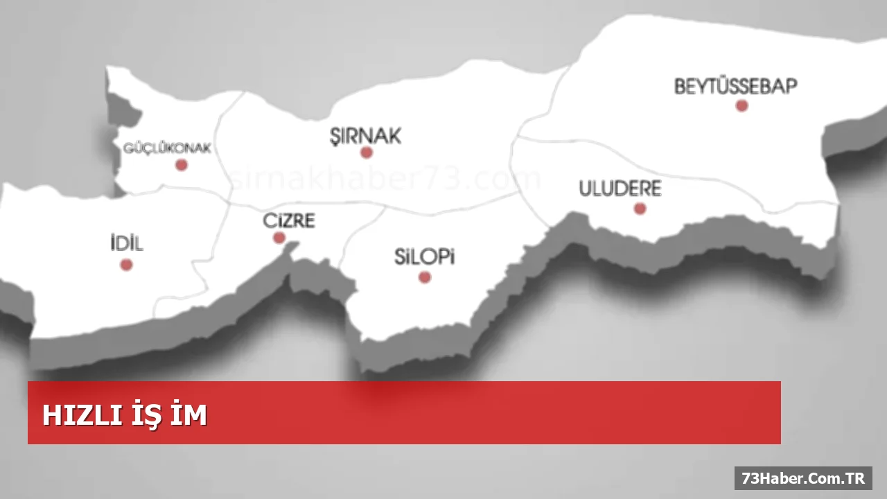 Şırnak’ta 571 Temizlik Görevlisi İçin Başvurular Bugün Sona Eriyor