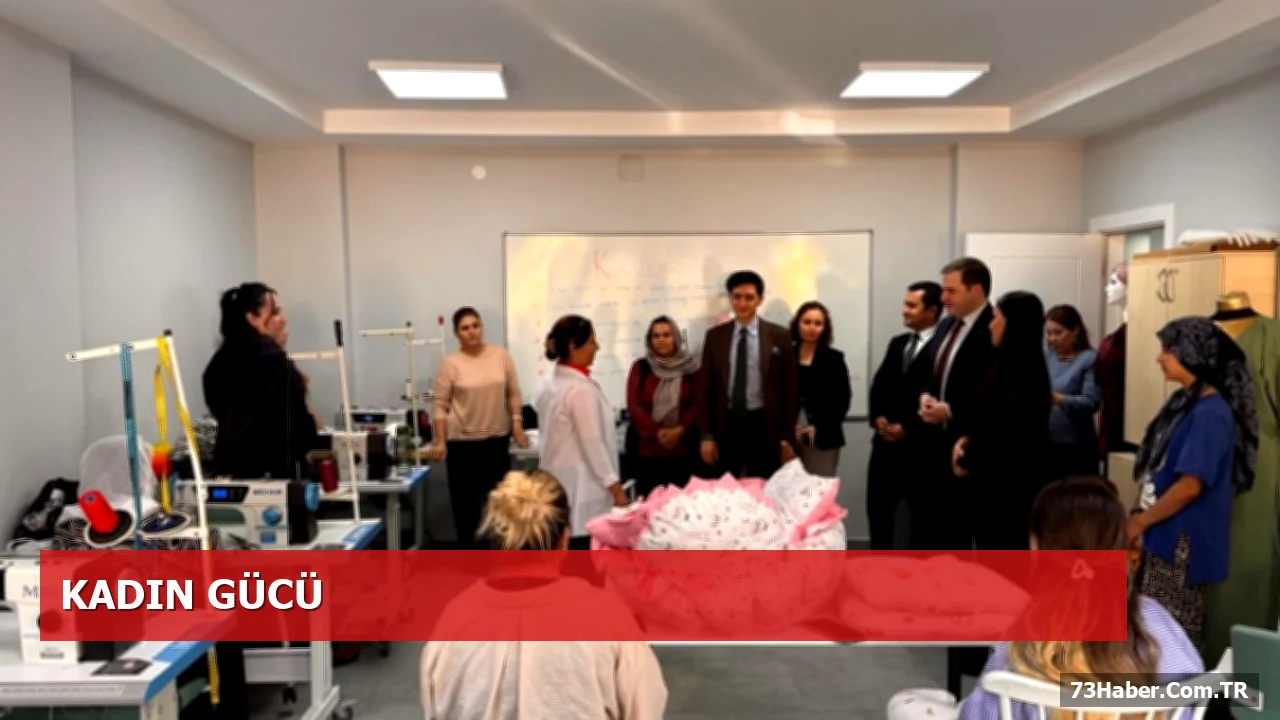 Şırnak'ta Kadın Kursları ve El Emeği Ürünler Vali Yardımcıları Tarafından Değerlendirildi