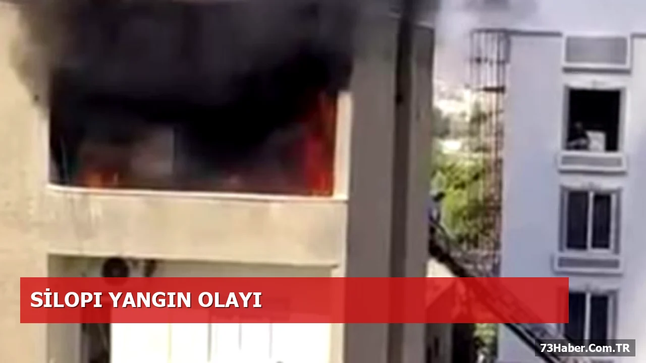Silopi'de Nuh Mahallesi'nde Çıkan Yangın Hızlıca Kontrol Altına Alındı