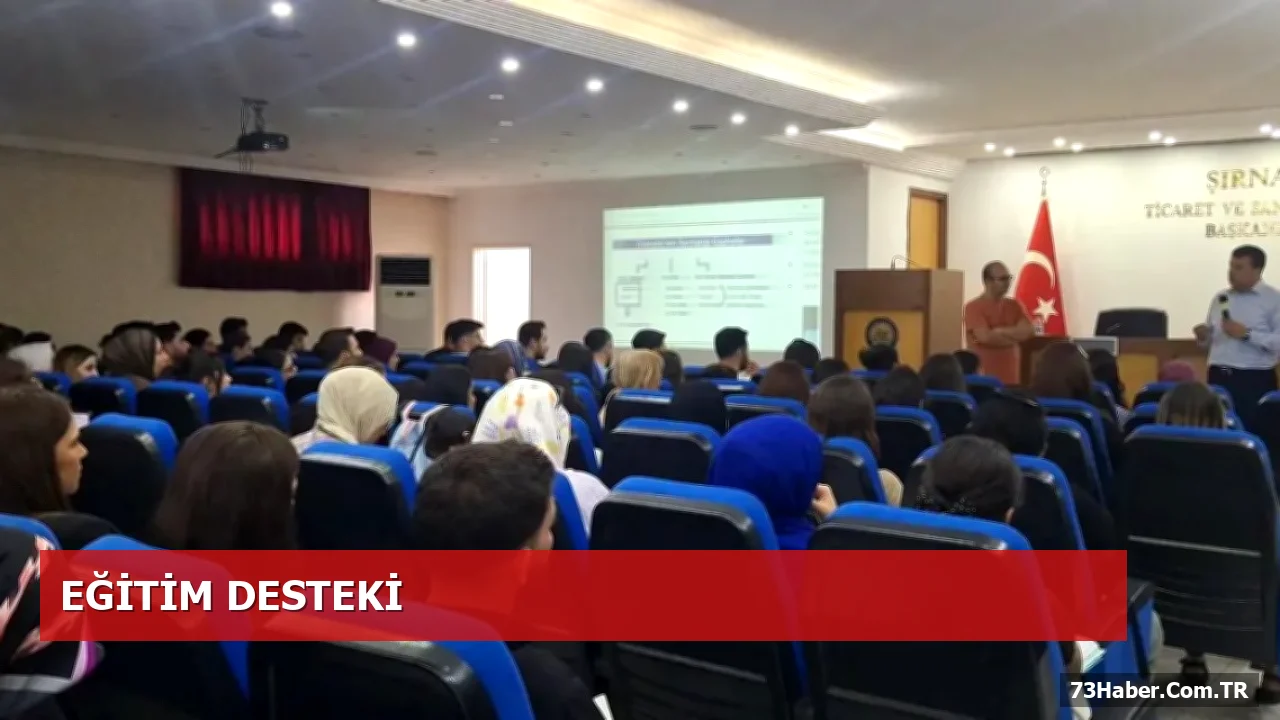 Şırnak TSO’dan KPSS Tarih Semineriyle Öğrencilere Moral Desteği