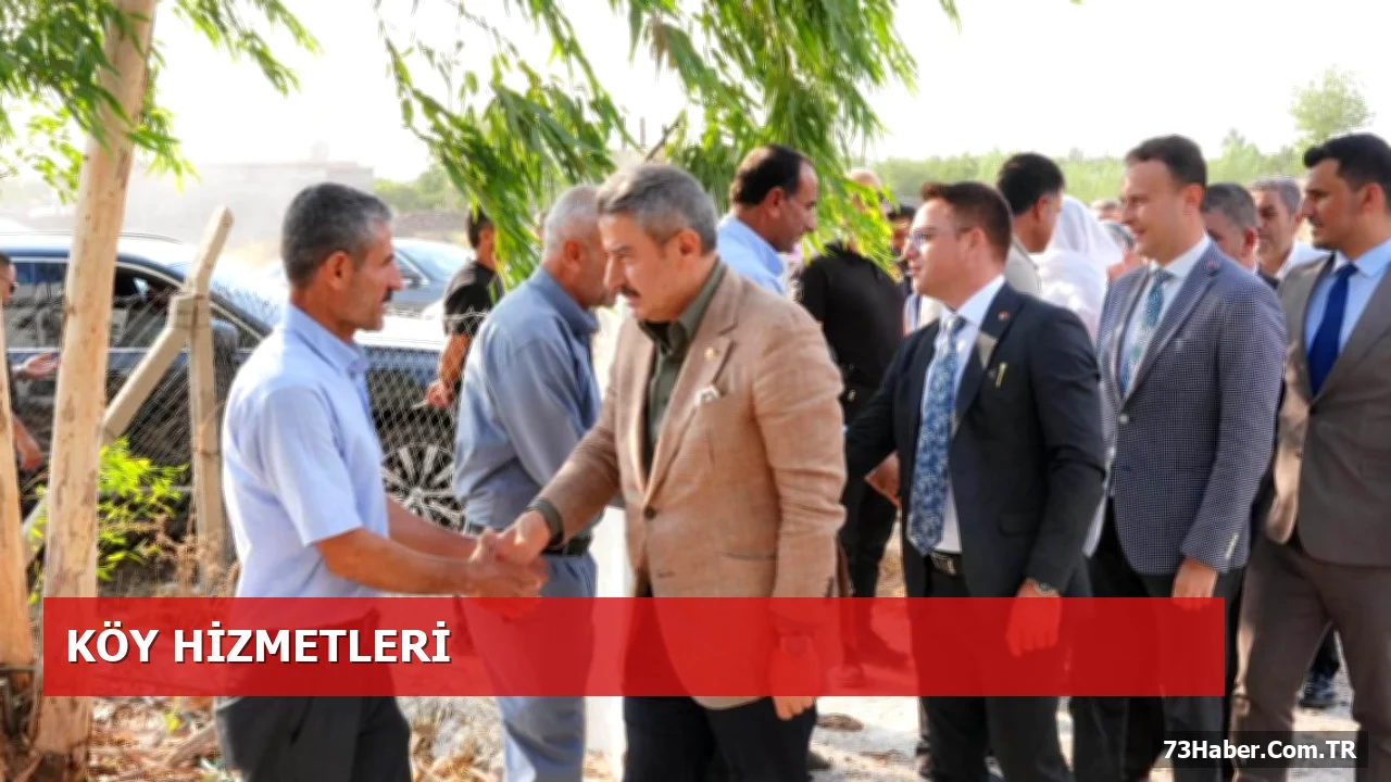 Şırnak Milletvekili ve Vali Yardımcısı İdil Köylerinde Vatandaşlarla Buluştu