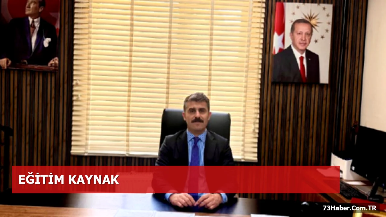 Uludere İlçe Milli Eğitim Müdürü Abdurrahman Yıldız Görevine Başladı