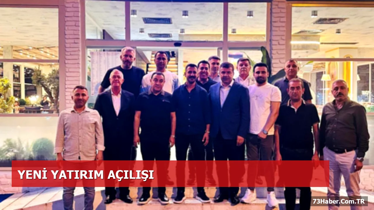 Şırnak'ta MADO Yatırımı: Silopi'de Açılış Töreni