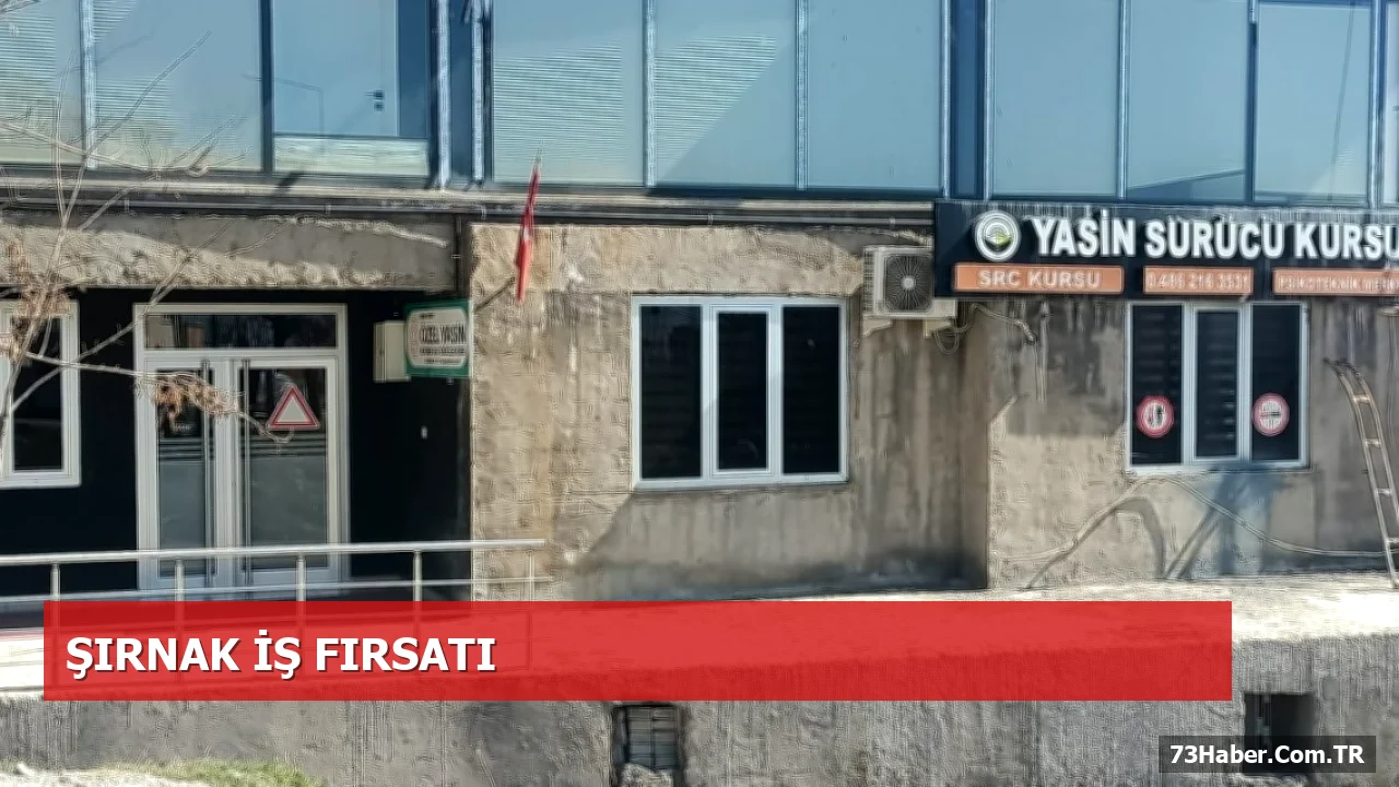 Şırnak'ta Bay-Bayan Personel Alımı: Başvuru Şartları ve Detaylar