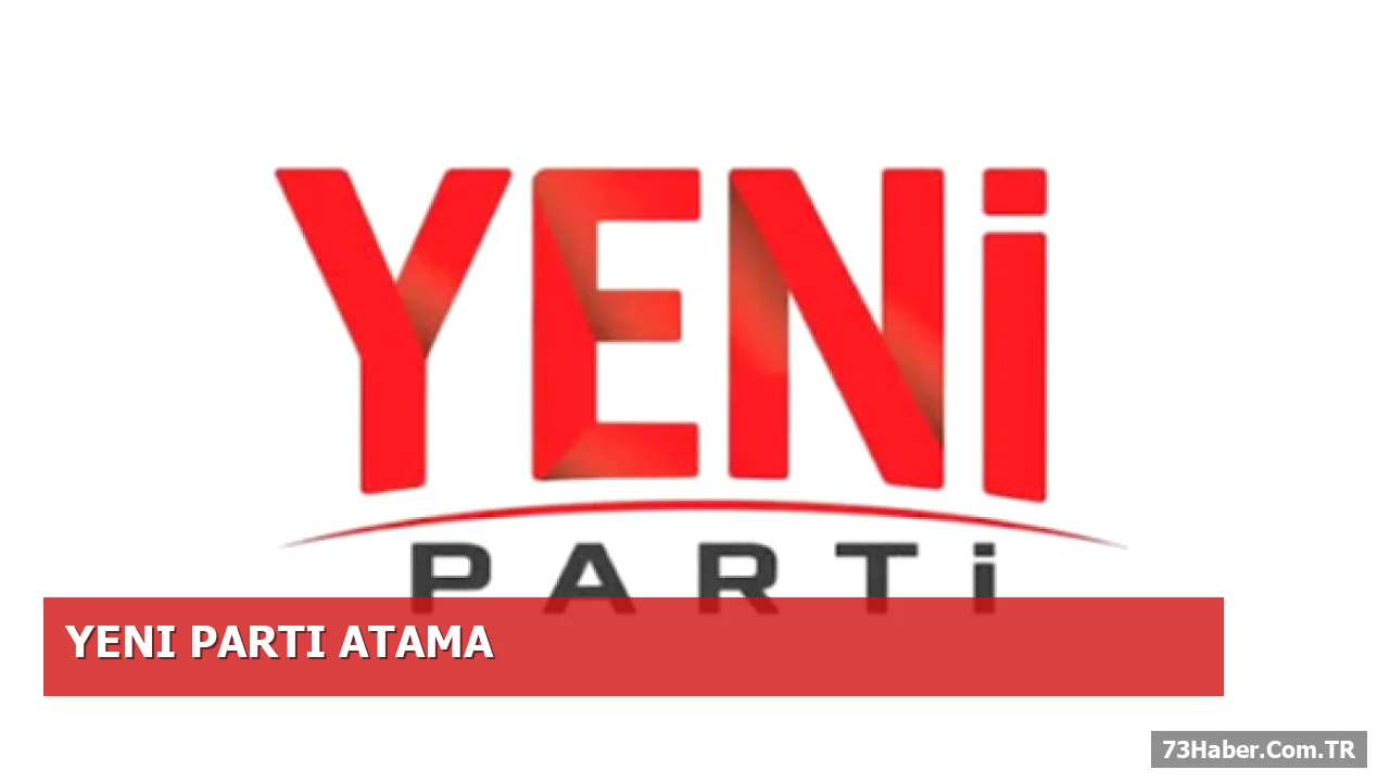 Yeni Parti Şırnak İl Başkanlığına Nizar Ökten Atandı