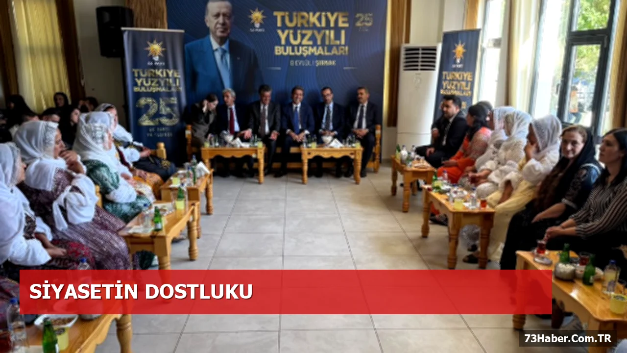 Şırnak'ta 'Terörsüz Türkiye' Mesajıyla Düzenlenen İstişare Toplantısı