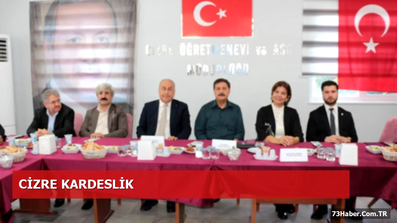 Milletvekilleri Cizre’de ‘İnadına Kardeşlik’ Mesajını Verdi