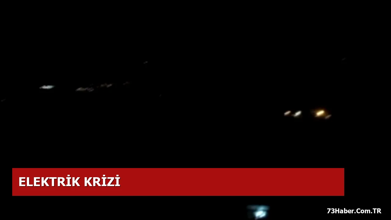 Şırnak Kumçatı’da Elektrik Kesintisi: Milletvekili Müdahalesi