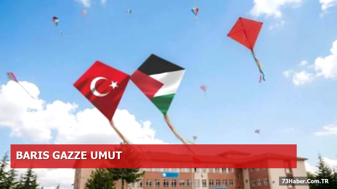 Şırnak Okullarında Uçurtma Etkinliğiyle Gazze Çocuklarına Barış Mesajı