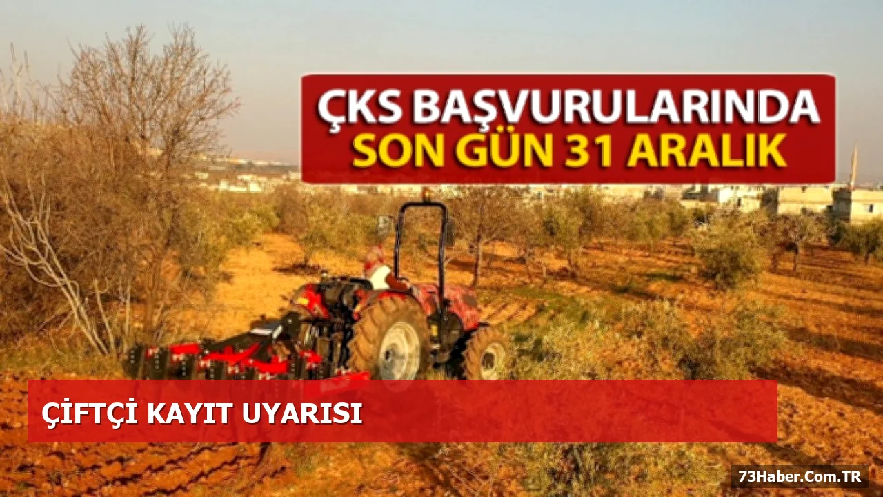 Şırnaklı Çiftçiler İçin ÇKS Başvuruları 31 Aralık’a Kadar Sona Eriyor