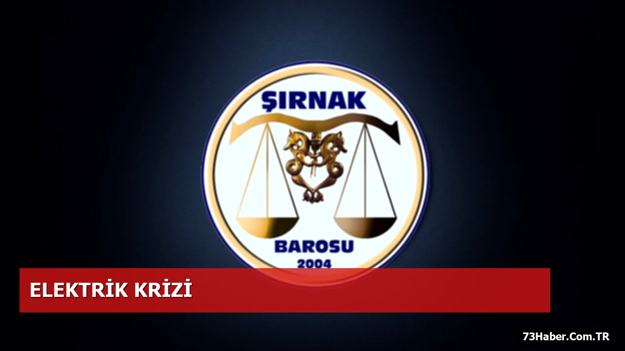 Kumçatı’da 30 Saat Süren Kesinti Sonrası Baro’dan Acil Elektrik Talebi ve Hukuki Adım