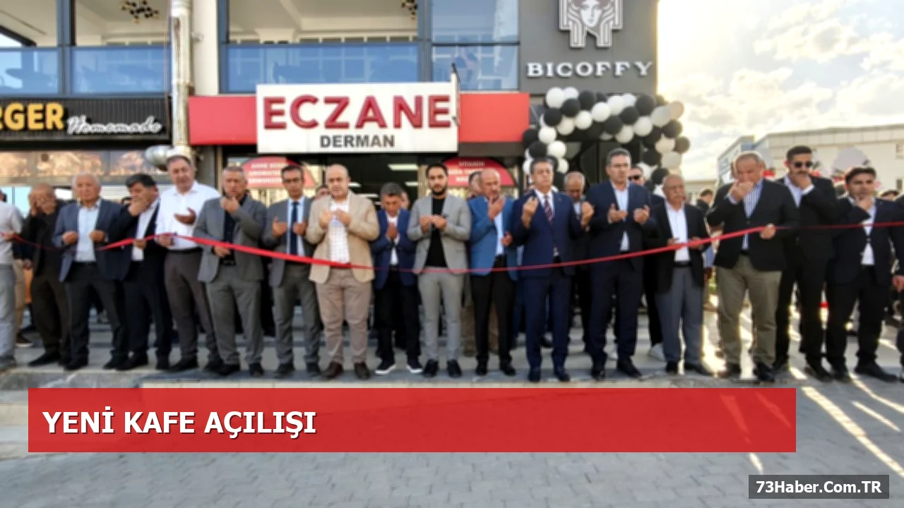 Şırnak'ta Bicoffy Kafe Açıldı: 10 Kişiye Yeni İş Fırsatı