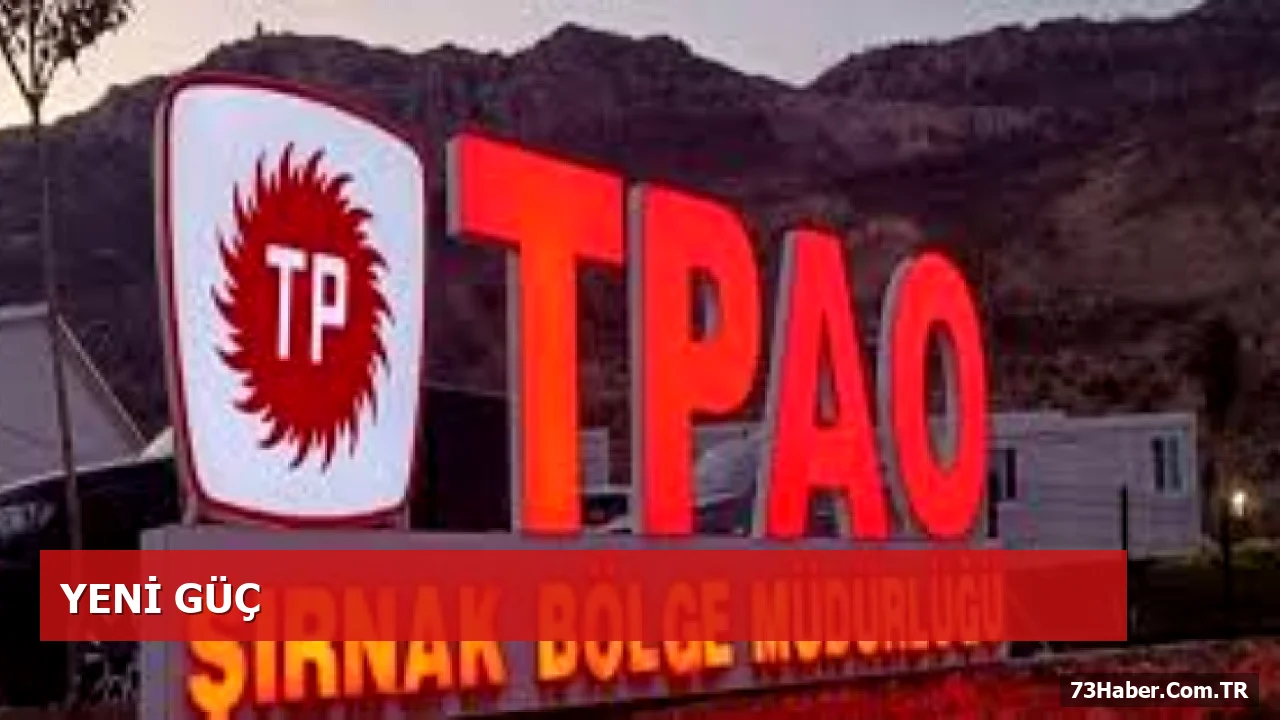 TPAO'dan Şırnak'a 490 Milyon Liralık Güneş Santrali Projesi