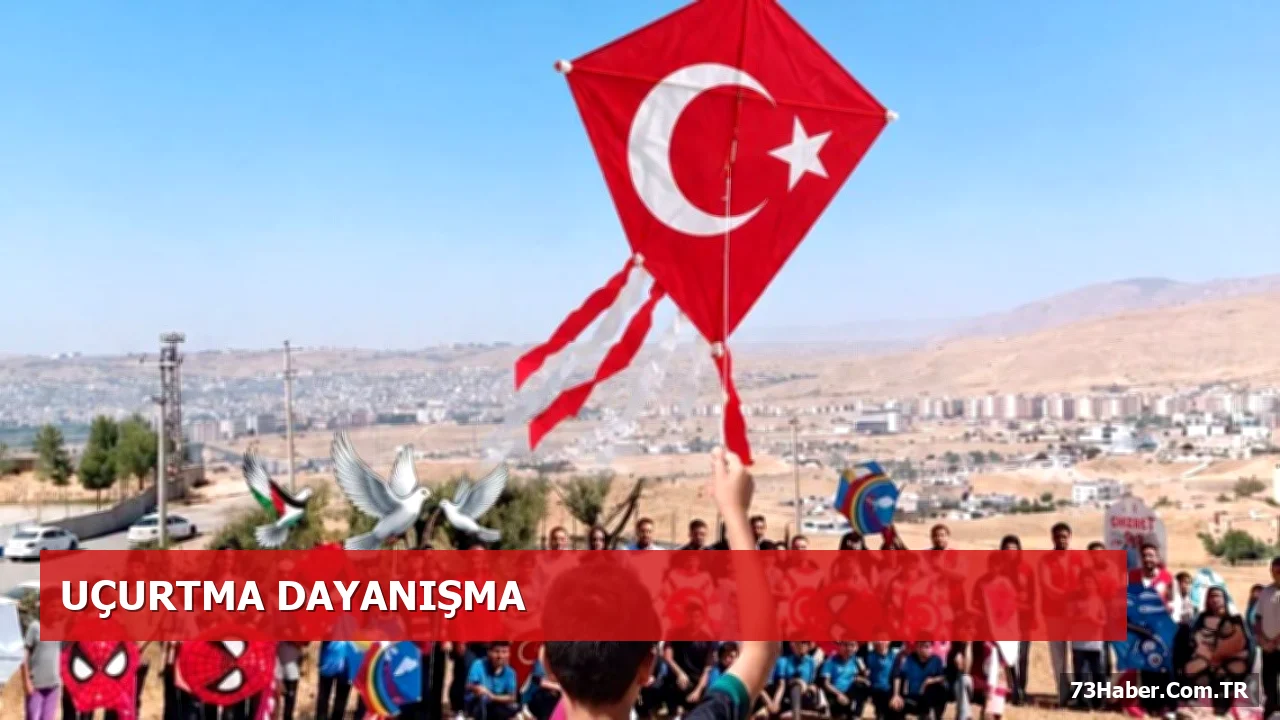 Cizre’de Öğrenciler Gazze’ye Umut Mesajı Gönderdi
