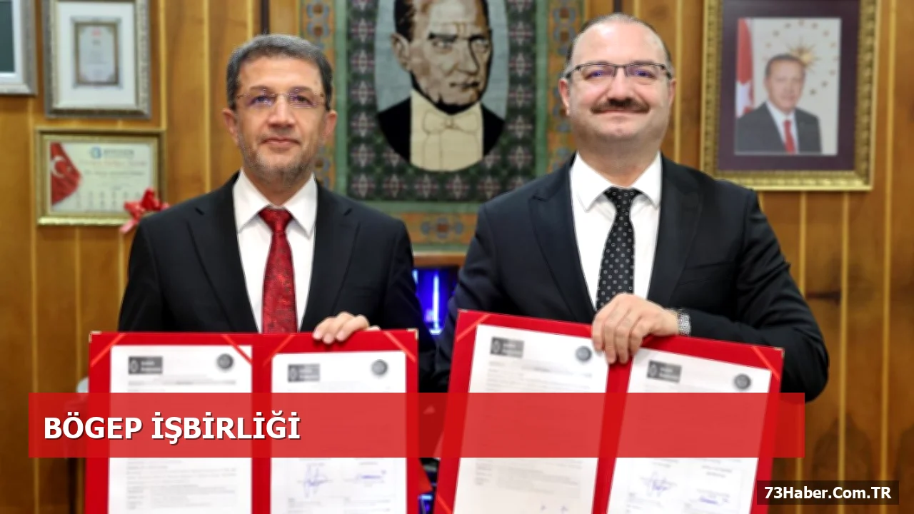 Şırnak ve Atatürk Üniversiteleri BÖGEP Çerçevesinde İş Birliği Protokolü İmzaladı