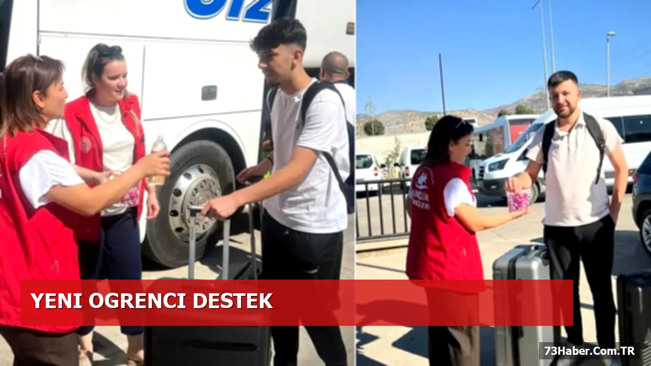 Şırnak'ta Üniversite Öğrencileri Gençlik Merkezi'nde Karşılandı