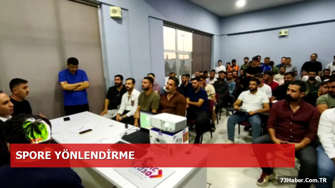 Silopi'de 40 Takımın Kura Çekimi Gerçekleşti
