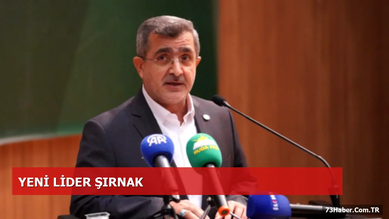 Nasuh Sevinik Şırnak HÜDA PAR İl Başkanı Oldu