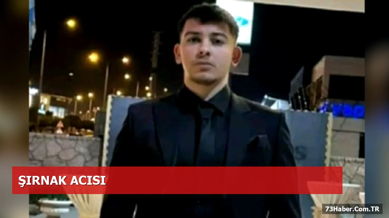 Mersin’deki Şırnaklı Genç Balkon Kazasında Hayatını Kaybetti