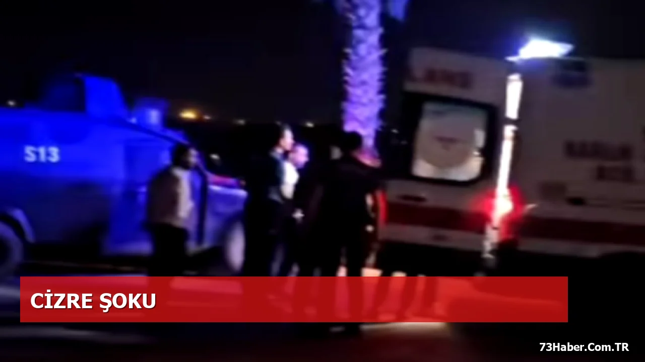Cizre'de Silahlı Saldırıda Polis Memuru Hayatını Kaybetti