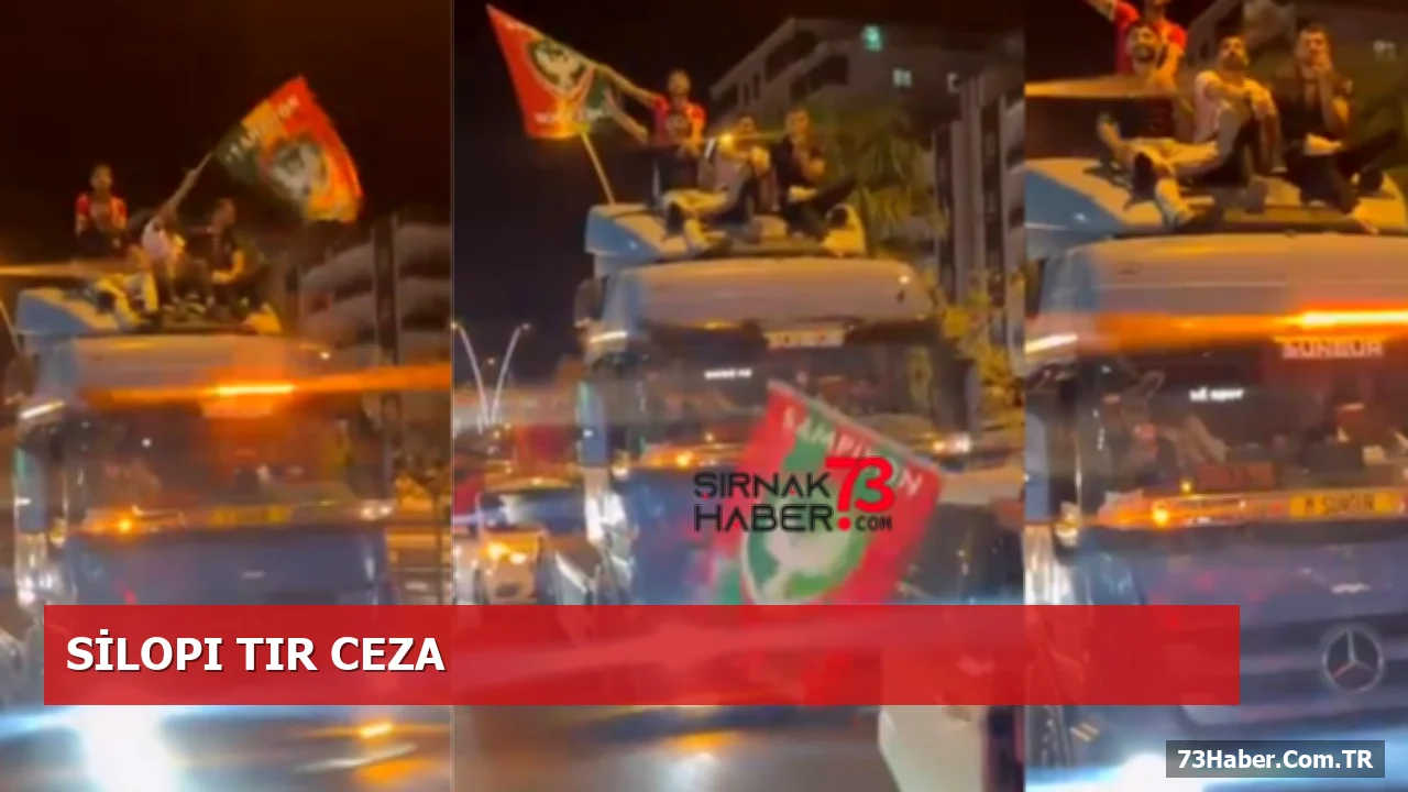 Silopi’de Amedspor Taraftarı TIR’ıyla Konvoyda Ceza Yedi
