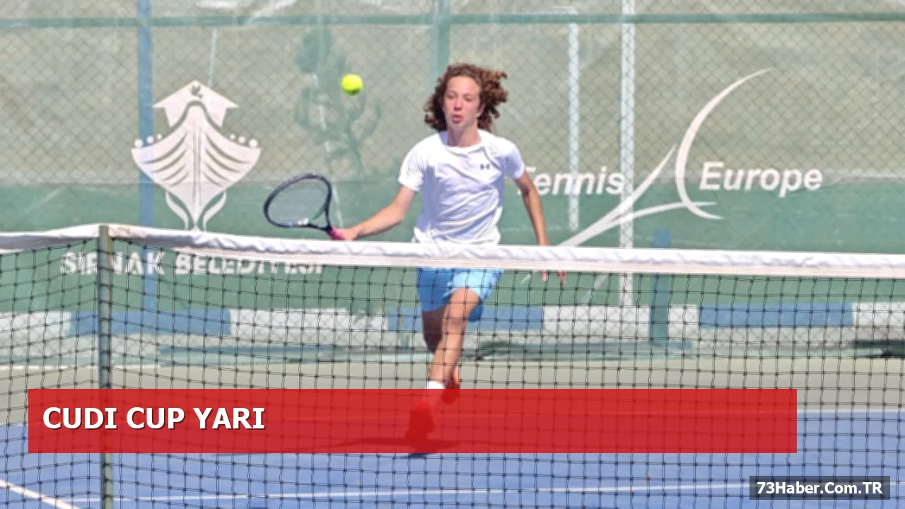 Cudi Cup'ta Yarı Finale Yükselen Genç Tenisçiler