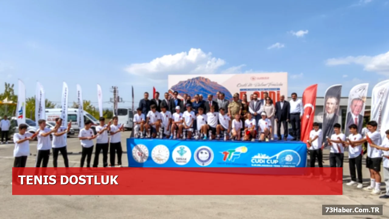 Şırnak’ta 5. Cudi Cup Tenis Turnuvası Tamamlandı: 61 Sporcu Şampiyonluk İçin Mücadele Etti