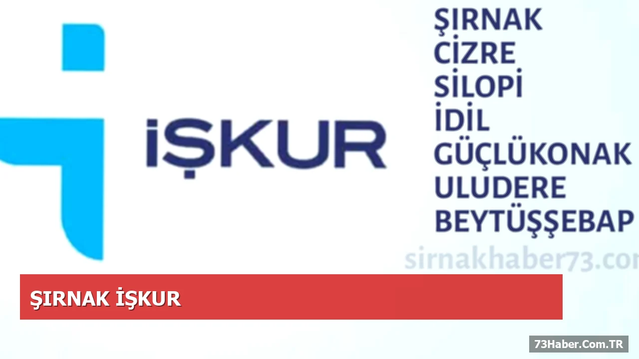 Şırnak’ta 185 Yeni Personel Alımı: Başvuru Şartları ve Maaş Detayları