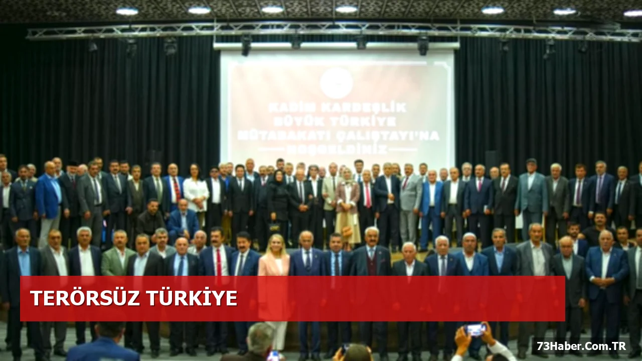 Kadim Aşiretler Federasyonu Van’da Terörsüz Türkiye Çalıştayı Düzenledi