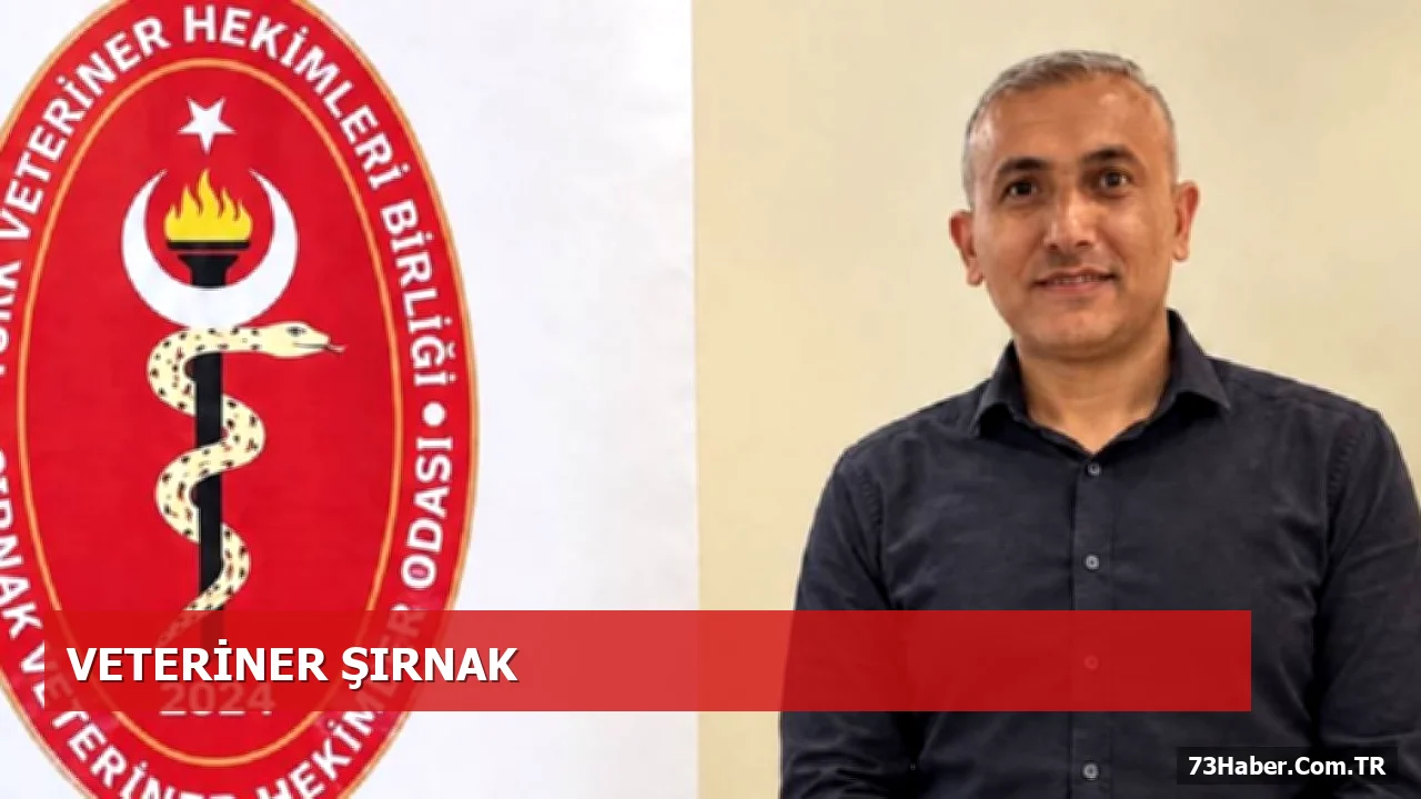 Şırnak Veteriner Odası’nda Yeni Başkan Hüseyin İnan