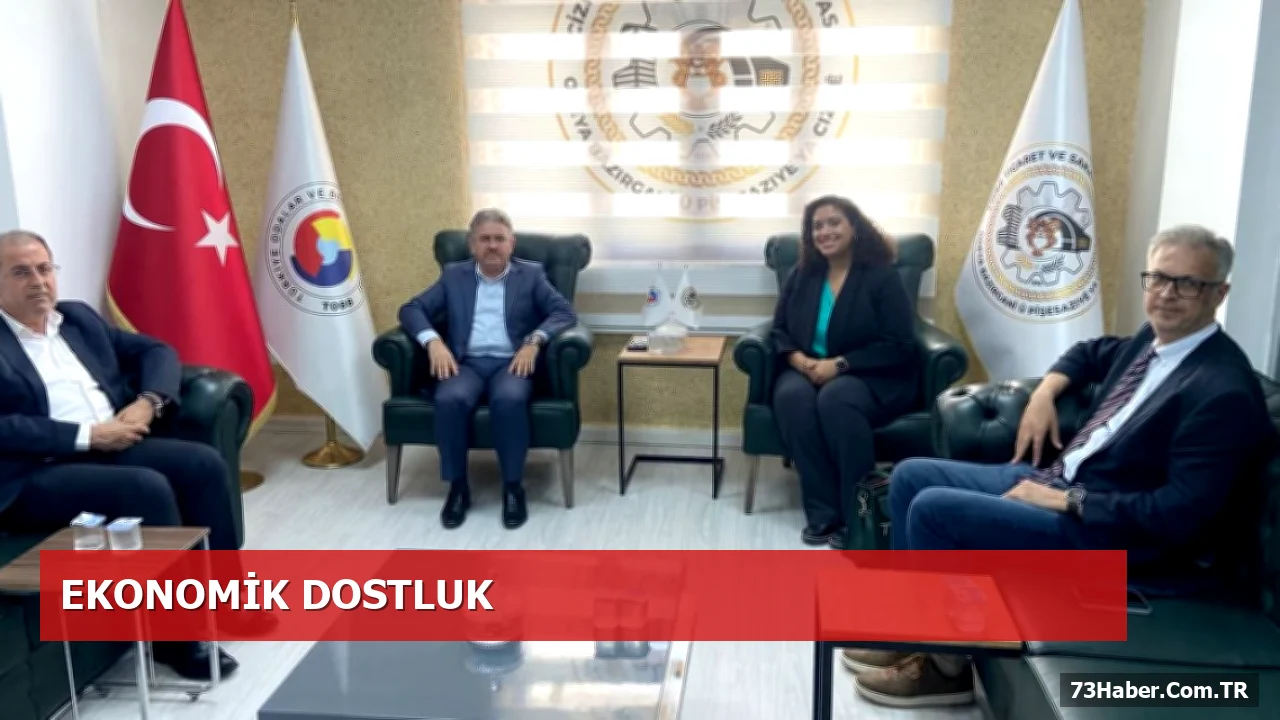 ABD Konsolosluğu Yetkilileri Cizre’de Ekonomik ve Tarımsal İşbirliği Görüşmeleri Yaptı