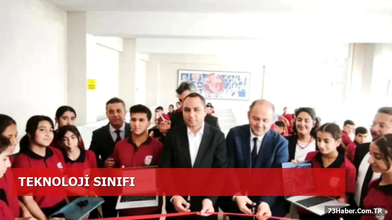 Silopi’de 30 Bilgisayarlı Teknoloji Sınıfı Açıldı
