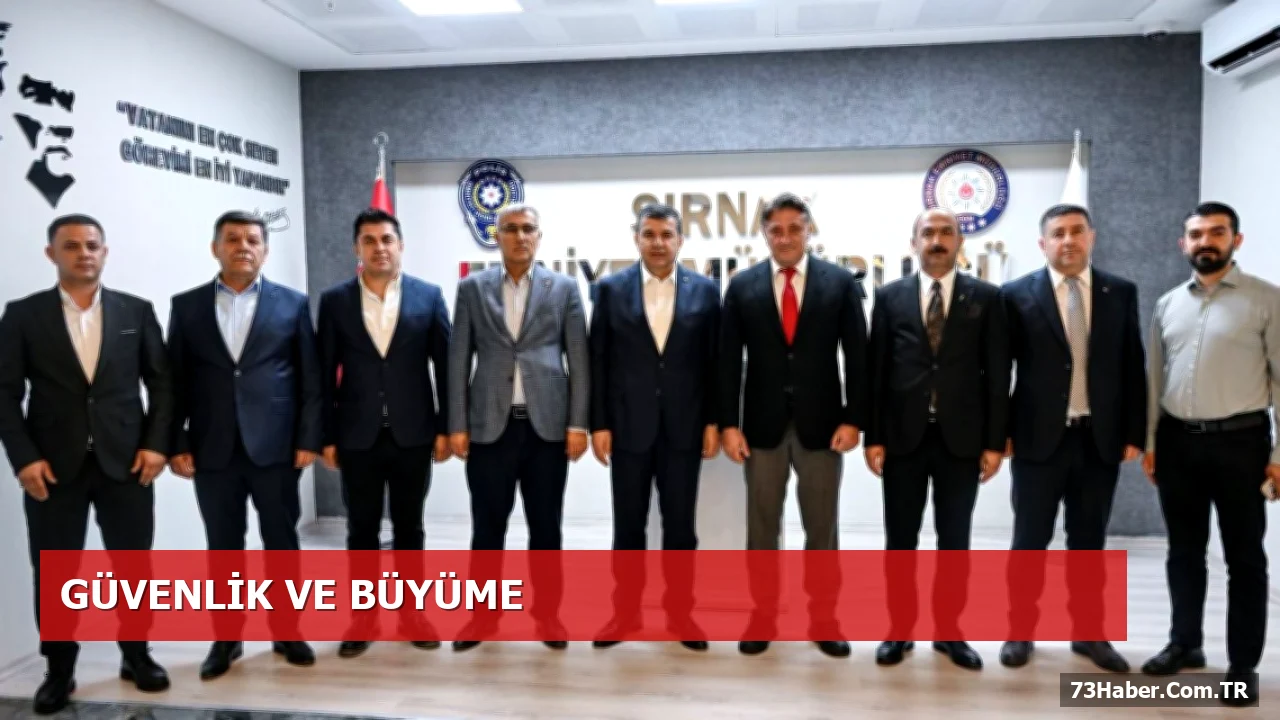 Şırnak Emniyet Müdürü Doğan'a İş Dünyasından Destek Ziyareti