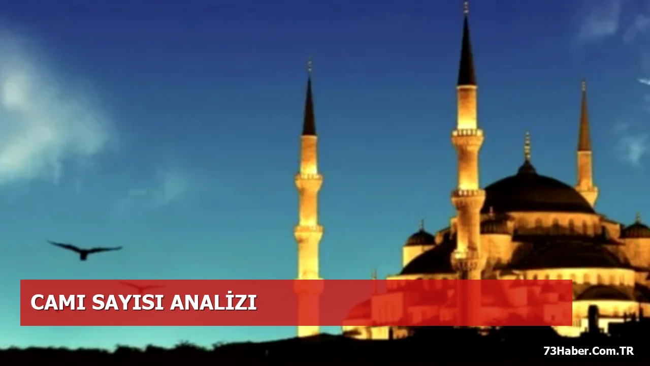 Türkiye’nin İl Bazlı Cami Sayıları Açıklandı: Şırnak 61. Sırada