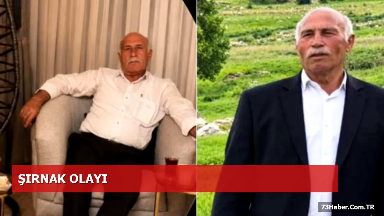 Şırnak Kavuncu Köyünde Arazi Anlaşmazlığı Sonucu Silahlı Saldırı