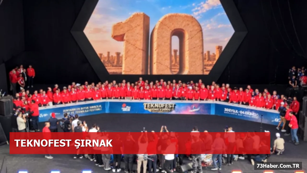 TEKNOFEST Güneydoğu’ya Şırnak’tan Binlerce Katılımcı Gönderildi